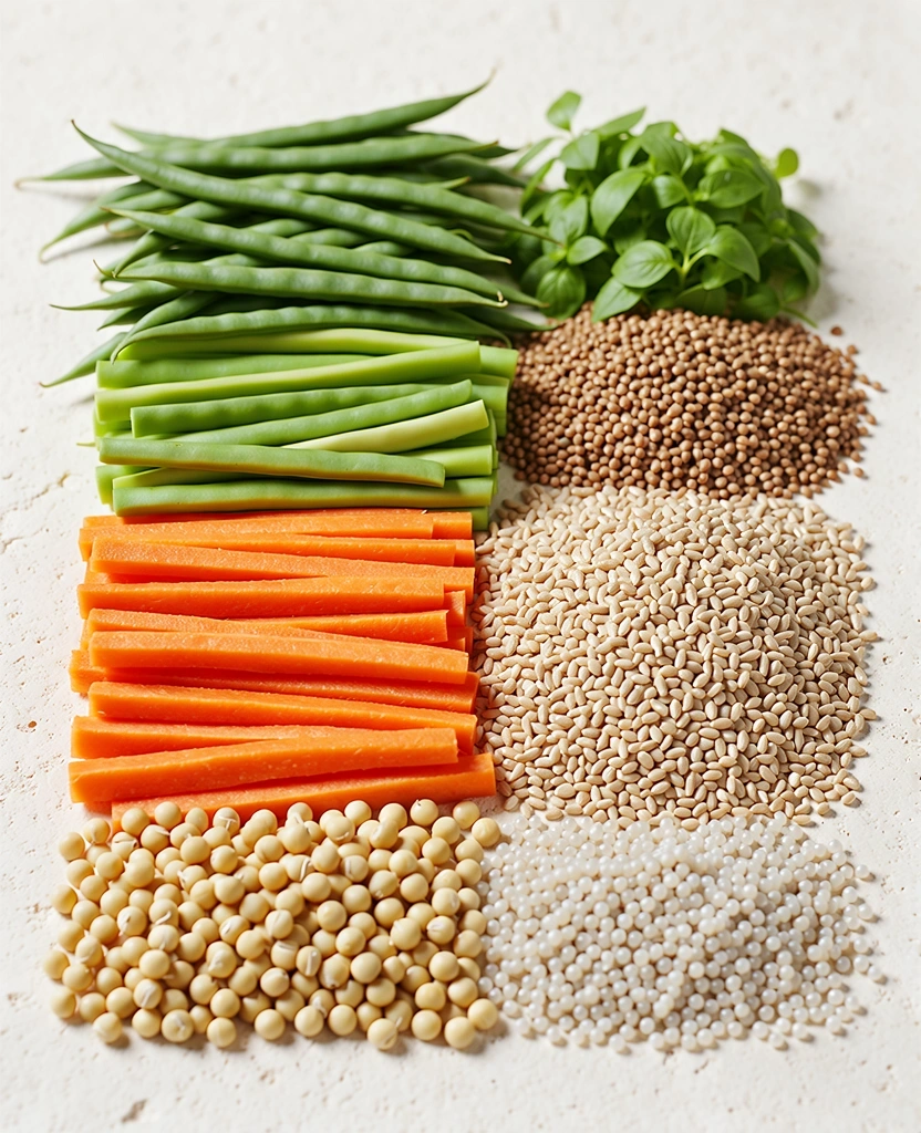 Friss alapanyagok kompozíciója